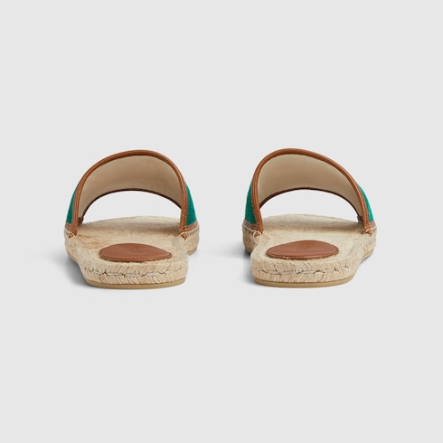Espadrilles pour homme avec inscription Gucci