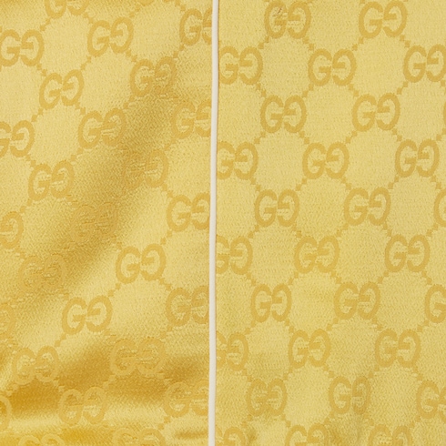 Chaqueta con zipper de jacquard con GG