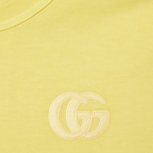 T-shirt in jersey di cotone ricamato