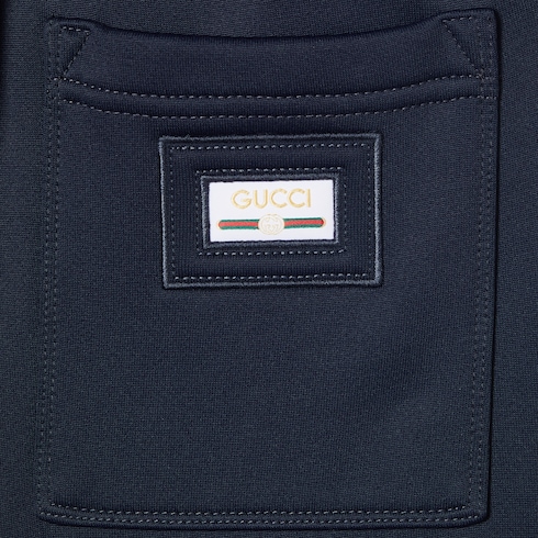 Pantalon large en jersey de nylon