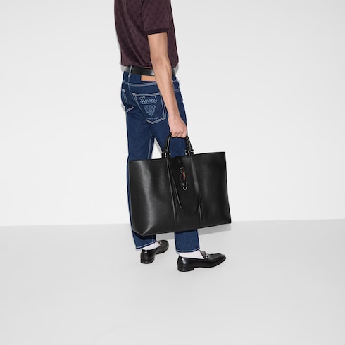 Maxi tote bag with Web