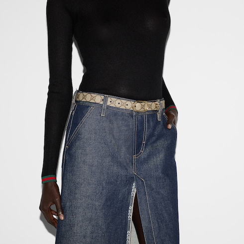 Ceinture GG avec boucle ovale