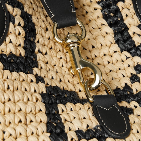 Bolso tote tejido tamaño mediano