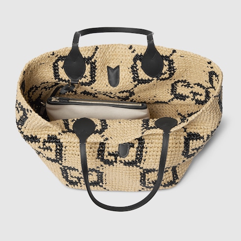 Cabas tissé moyen format