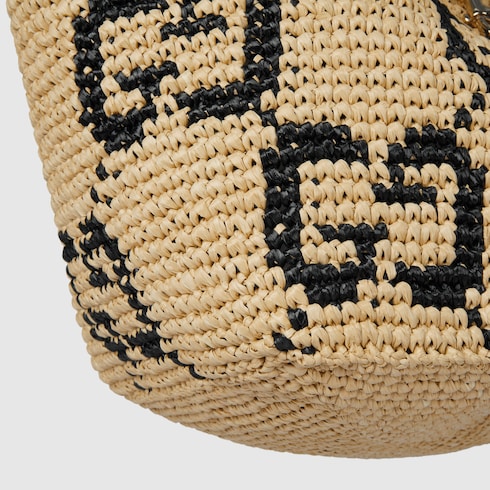 Bolso tote tejido tamaño mediano