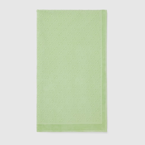 GG terrycloth jacquard beach towel