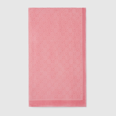 GG terrycloth jacquard beach towel