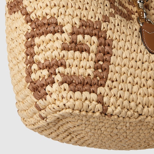 Woven small tote bag