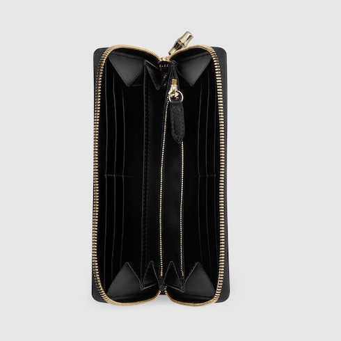 Portefeuille zippé avec bambou