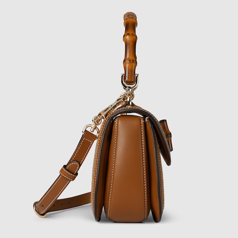 Borsa a mano Gucci Bamboo 1947 misura piccola