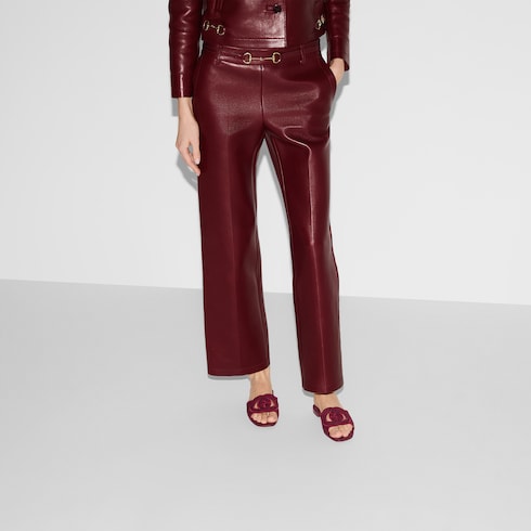 Mules à motif GG pour femme