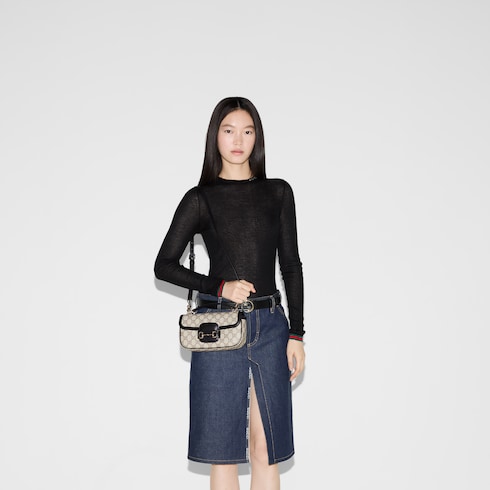 Gucci Horsebit 1955 Soft small top handle bag Detail 4