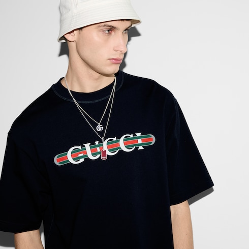 T-Shirt aus Baumwolljersey mit Print