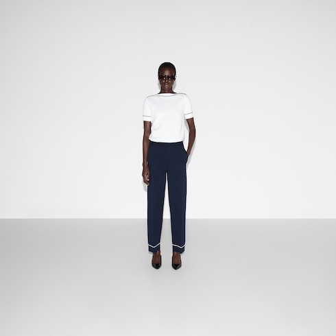 Fine wool trousers