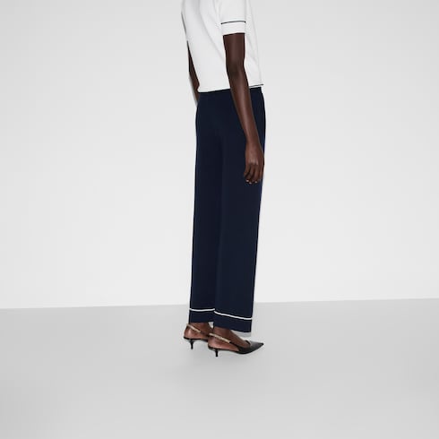 Fine wool trousers