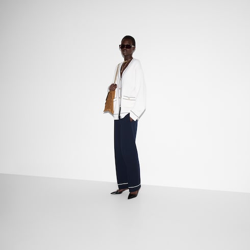 Fine wool trousers