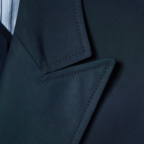 Double-breasted cotton jacket Detail 7