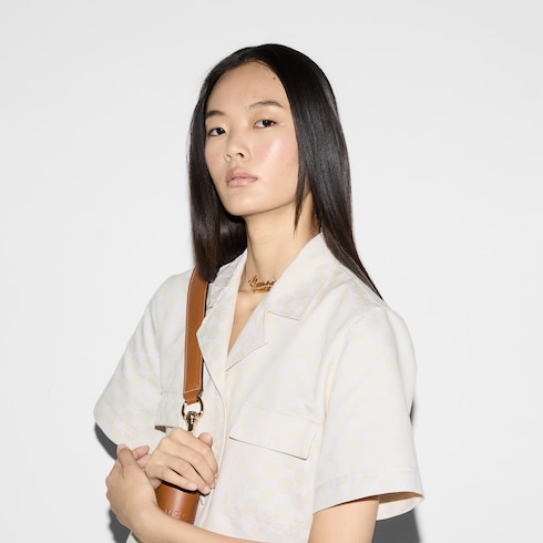 GG cotton gabardine jumpsuit