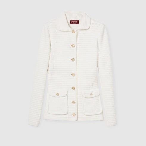 Fine cotton cardigan Detail 2