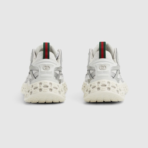 Men's Gucci cub3d sneaker in grey Demetra and mesh | GUCCI® US