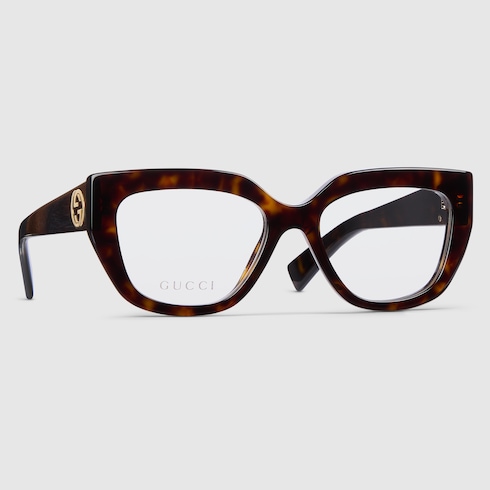 Cat-eye optical frame