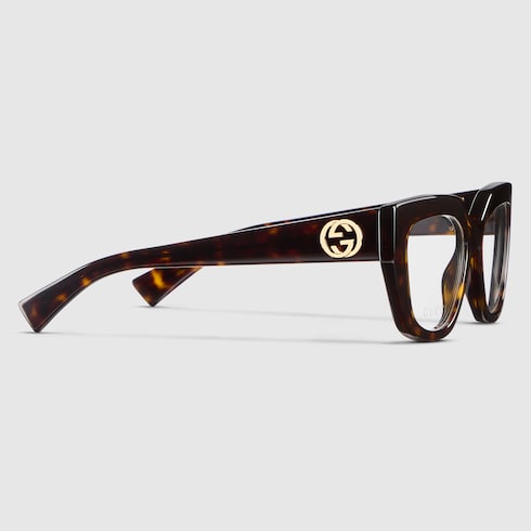 Cat-eye optical frame