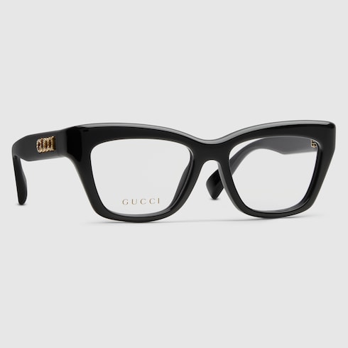 Cat-eye optical frame