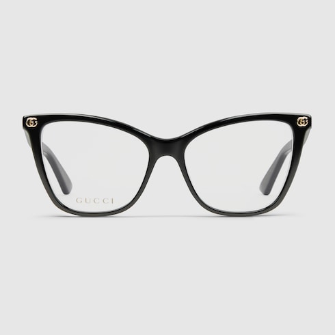 Cat-eye optical frame