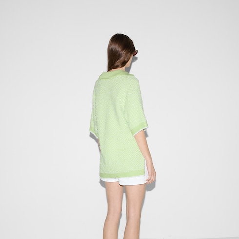 Polo en mélange de coton