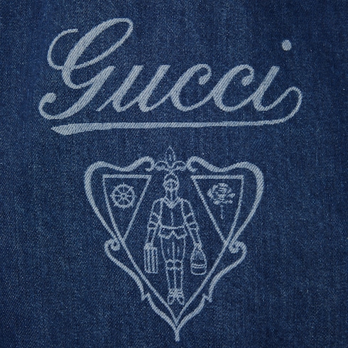 Giacca corta in denim dallo stile rilassato