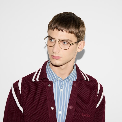 Rechteckiges Brillengestell