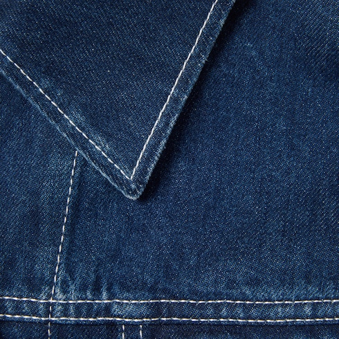 Giacca corta in denim dallo stile rilassato