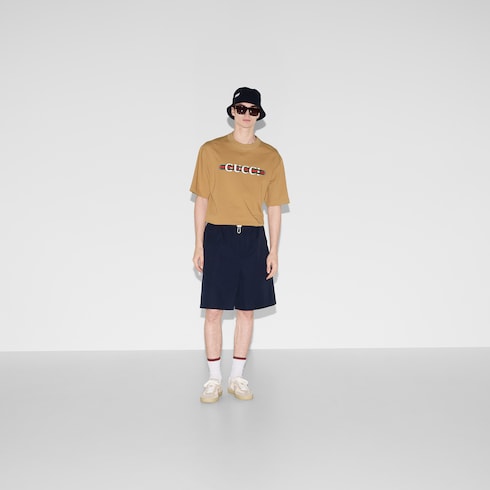 T-shirt en jersey de coton avec imprimé