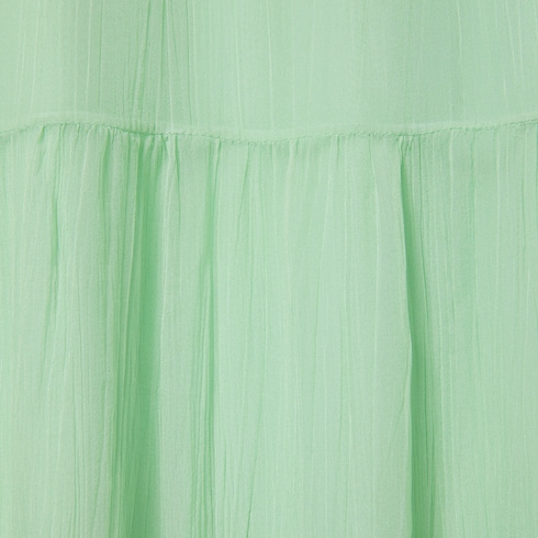 Gonna in chiffon creponne di seta