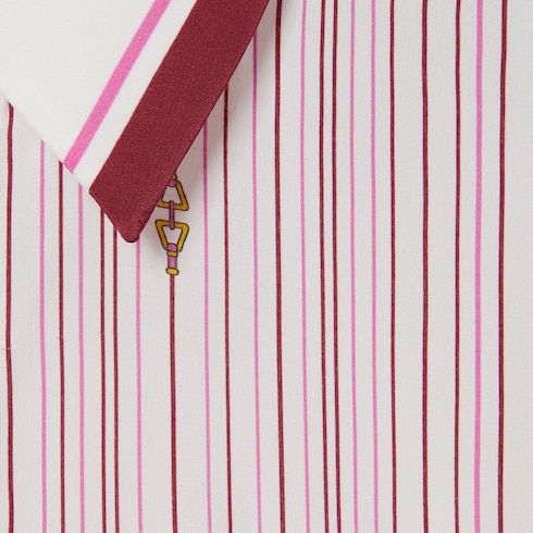 Camicia in seta stampata