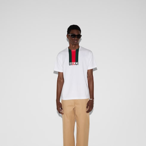 T-Shirt aus Baumwolljersey mit Print