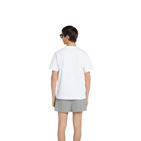 T-Shirt aus Baumwolljersey mit Print