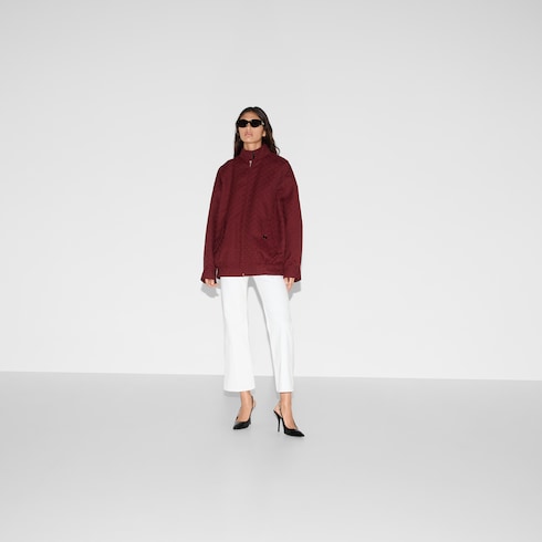 Blouson aviateur en toile GG