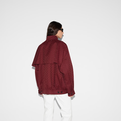 Blouson aviateur en toile GG