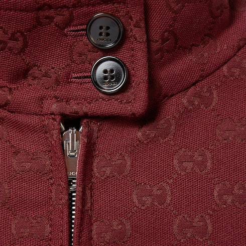 Blouson aviateur en toile GG