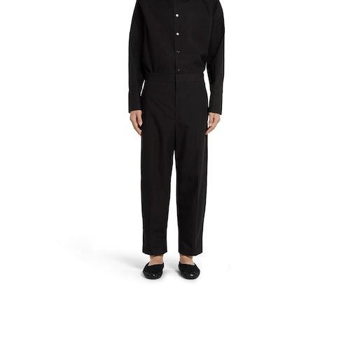 Pantalón de popelina de algodón