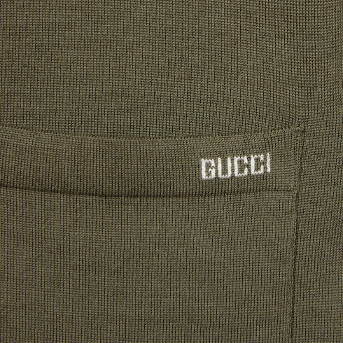 Cardigan aus feinem Wollstrick mit Intarsie