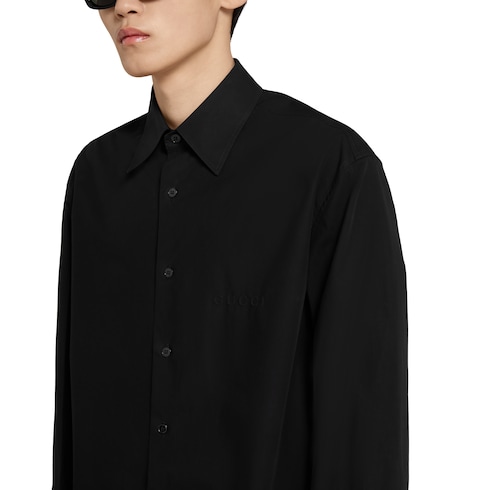 Camicia in popeline di cotone