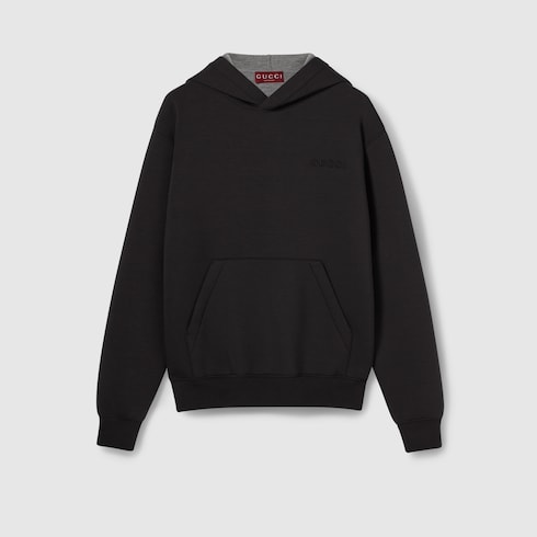 Sweatshirt en jersey avec broderies