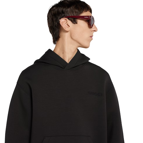 Sweatshirt en jersey avec broderies