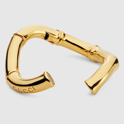 Bracelet-manchette Gucci Bamboo