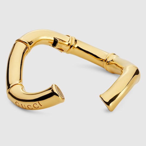 Gucci Bamboo cuff bracelet Detail 4