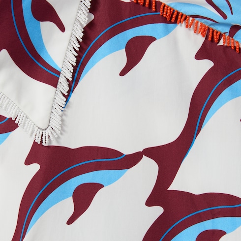 Camisa de algodón ligero con estampado