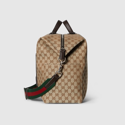 GG帆布中号旅行包 