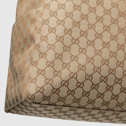 Mittelgroße Reisetasche aus GG Canvas 